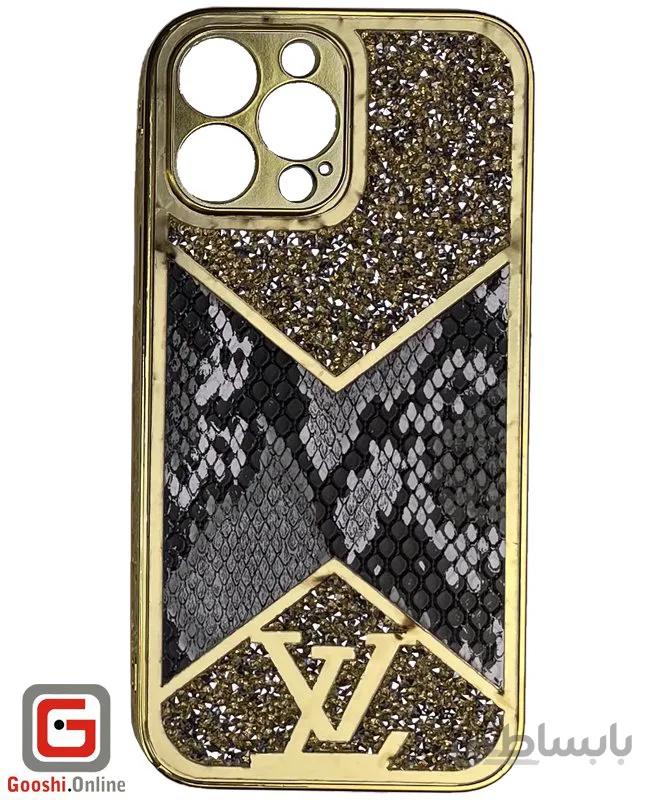 قاب لاکچری کریتیو مدل LV مناسب گوشی موبایل اپل مدل iphone 13 pro max ا CREAVIVE LV luxury Case iPhone 13 pro max