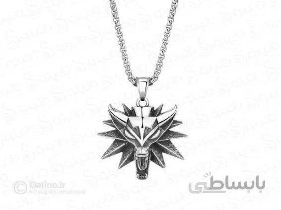 گردنبند مردانه گرگ ویچر 13847