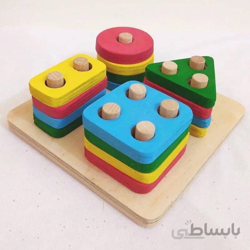 اسباب بازی پایه اشکال، شمارش و رنگ مونته سوری