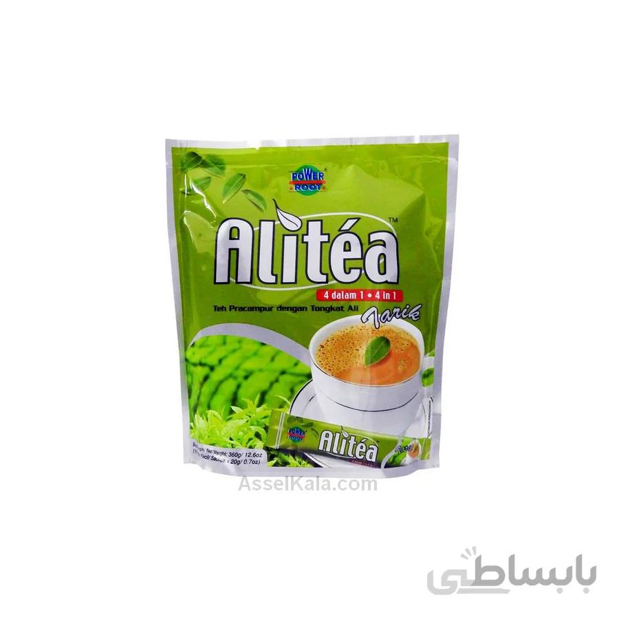 شیر چای علی تی ALITEA کرک همراه با تانگکت علی و جینسینگ ۲۰ عددی