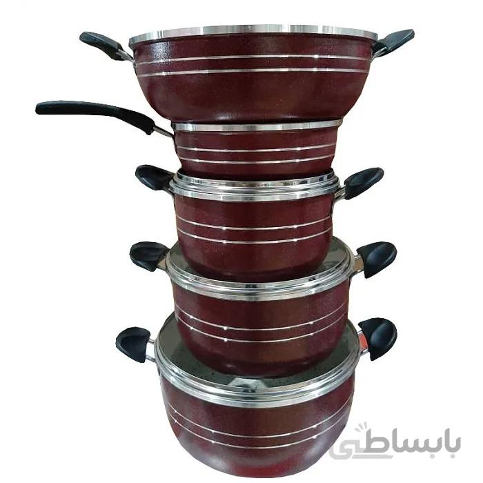 سرویس 8پارچه طرح زنبوری