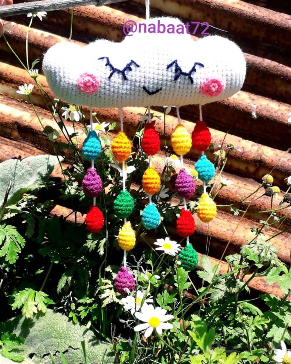 اویز ابر فانتزی مناسب برای اتاق کودک ا Fancy cloud pendant suitable for baby room