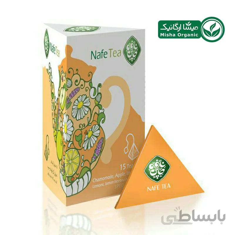 دمنوش سیب و بابونه ارگانیک نافه | 15 عددی