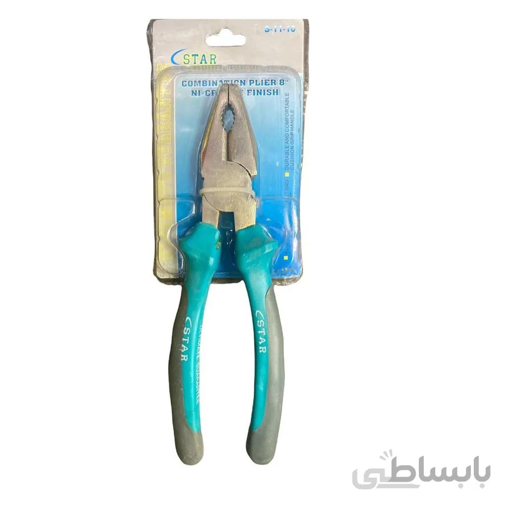 انبر دست استار مدل s-11-10 سایز 8 اینچ