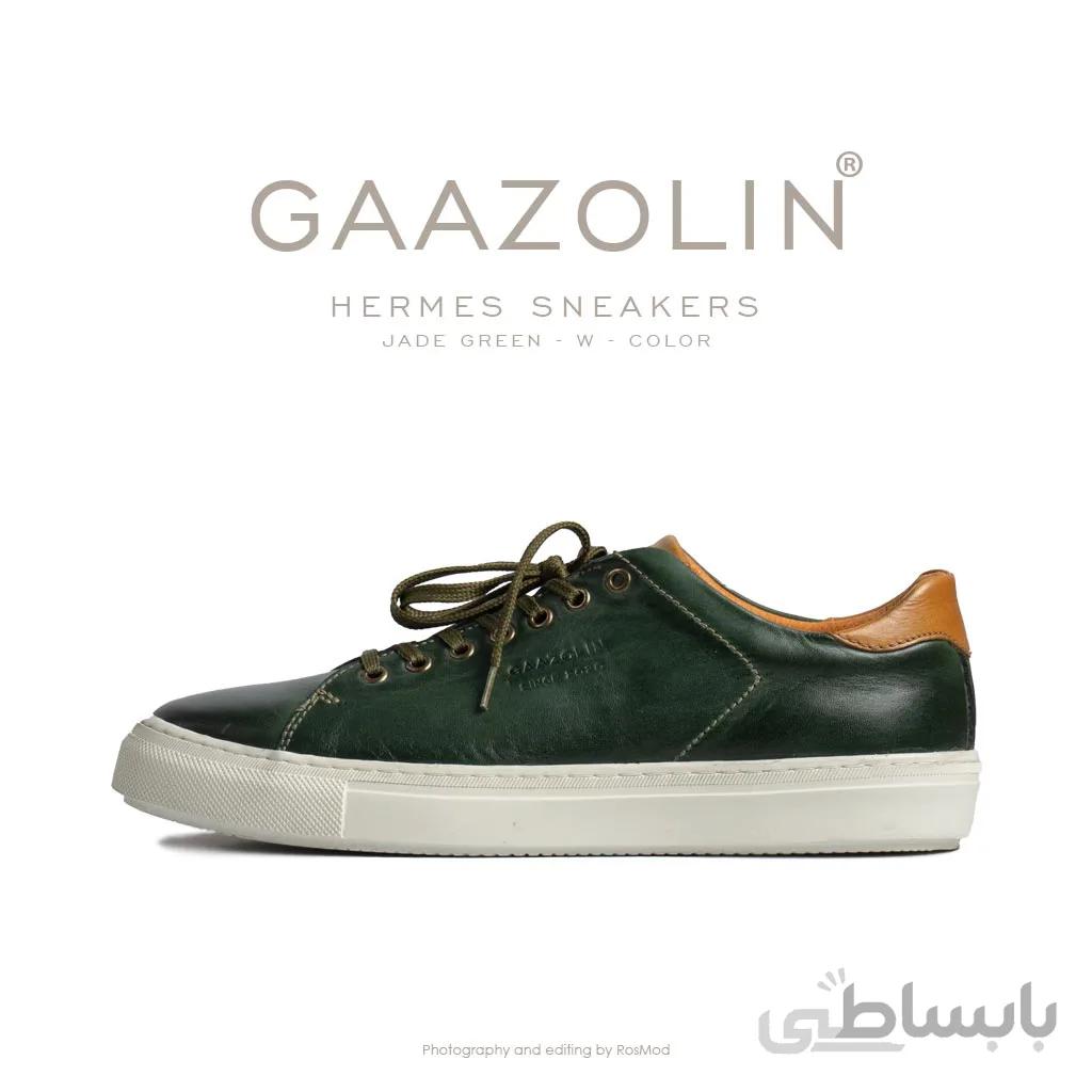 کتانی روزمره هرمس گازولین یشمی – GAAZOLIN Hermes Jade Green W