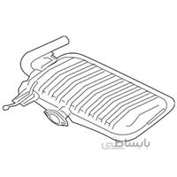 منبع اگزوز اصلی میتسوبیشی ( Genuine parts ) - اوتلندر 1800