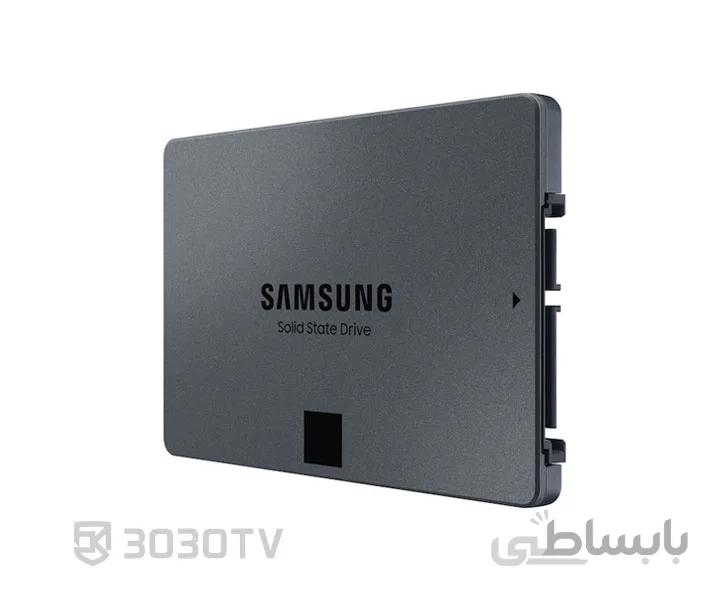 حافظه SSD اینترنال سامسونگ مدل 870 QVO با ظرفیت 2TB ا SAMSUNG QVO 870 MZ77Q2T0 2TB SATA III Internal SSD