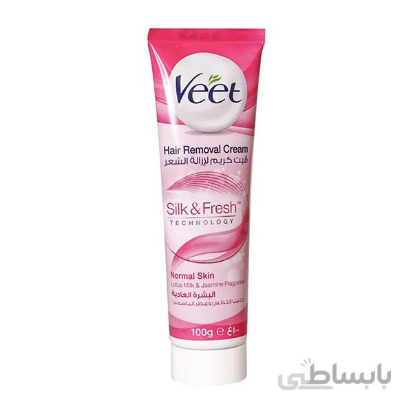 کرم موبر بدن ویت مدل Veet Silk & Fresh حجم 100 میلی لیتر