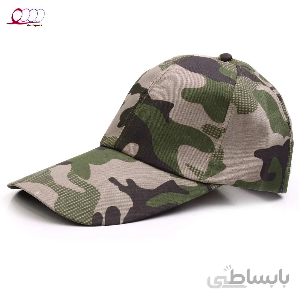 کلاه اسپرت نقاب بلند طرح چریکی پیکسلی کد4008