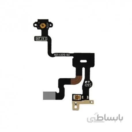 فلت پاور و میکروفون و سنسور آیفون IPHONE 4S ا فلت پاور و میکروفون و سنسور گوشی آیفون مدل 4 اس