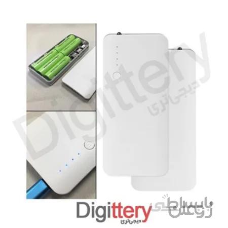 کیس پاوربانک سه خروجی USB به همراه برد