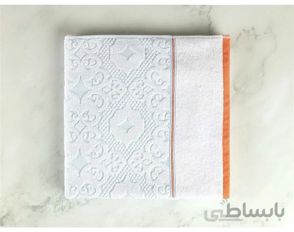 حوله حمام مدل Aluin Mint/Beyaz مادام کوکو