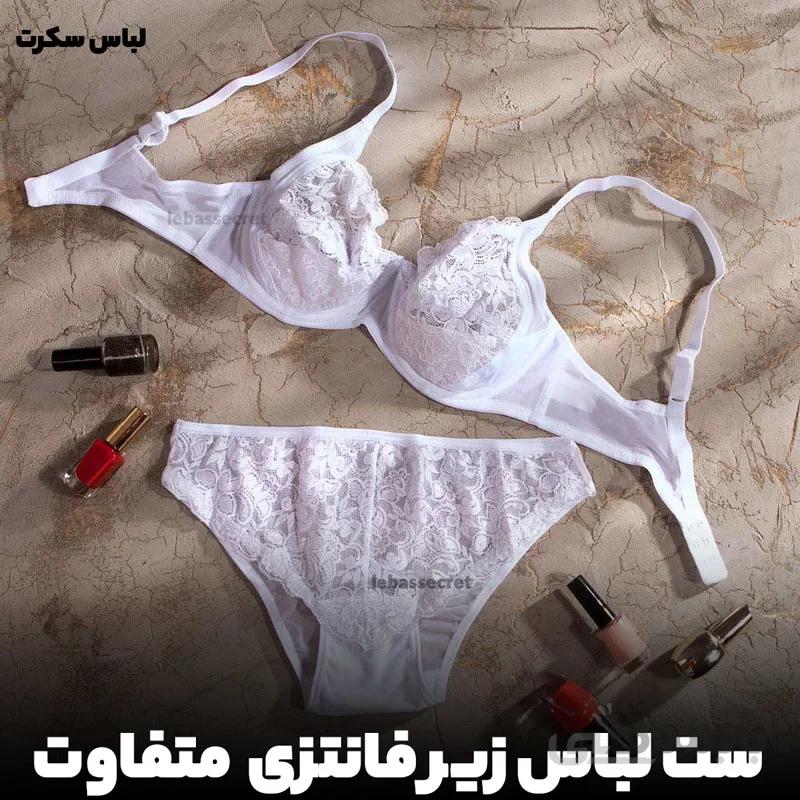 ست شورت سوتین توری مجلسی1168