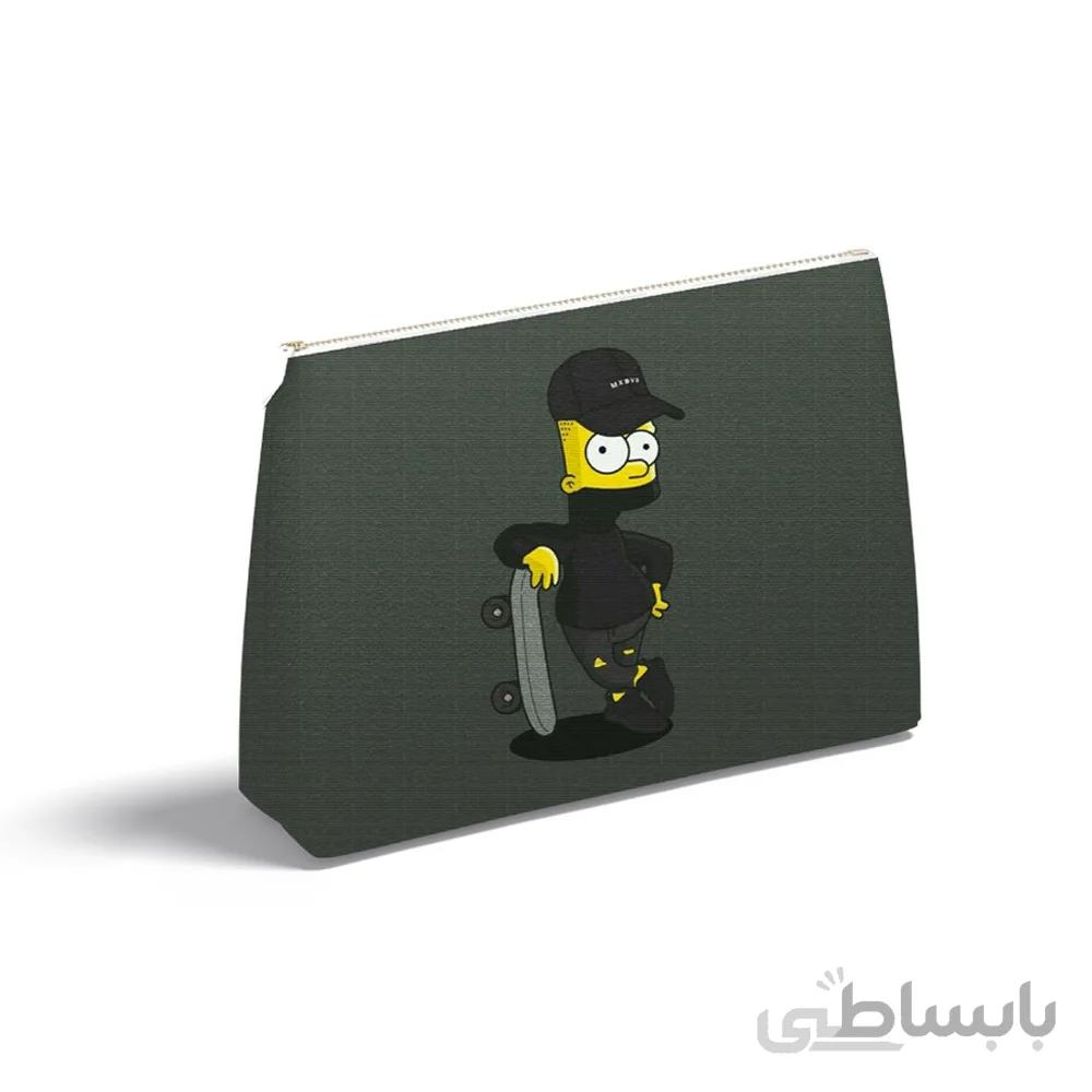 کیف لوازم آرایش طرح سیمپسون