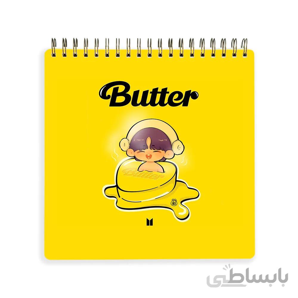 دفترچه يادداشت bts butter کد 10100200