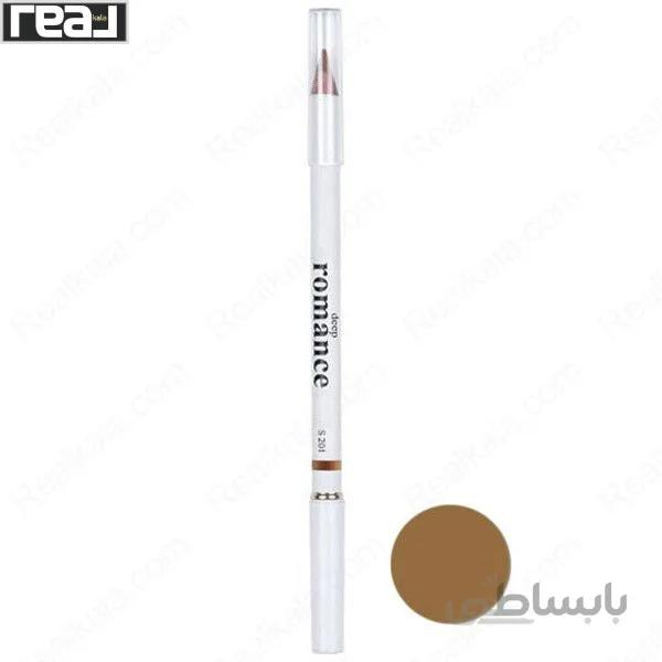 مداد ابرو برس دار دیپ رومنس شماره 201 Deep Romance Eyebrow Pencil