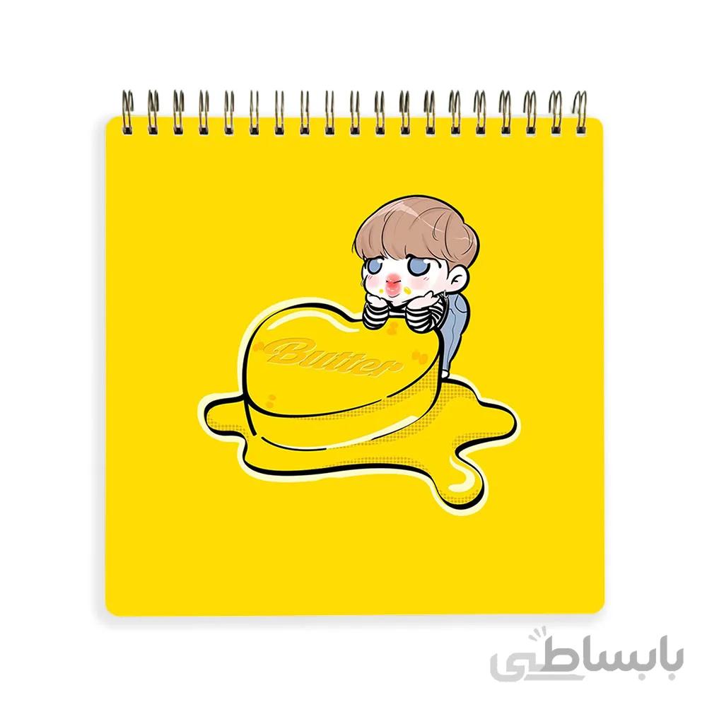 دفترچه يادداشت bts butter کد 10100227