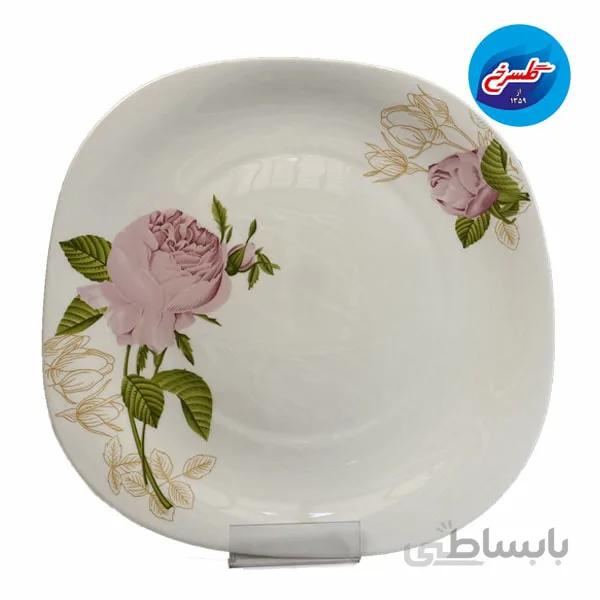 سرویس ۲۶ تکه مانیکو صورتی مربع