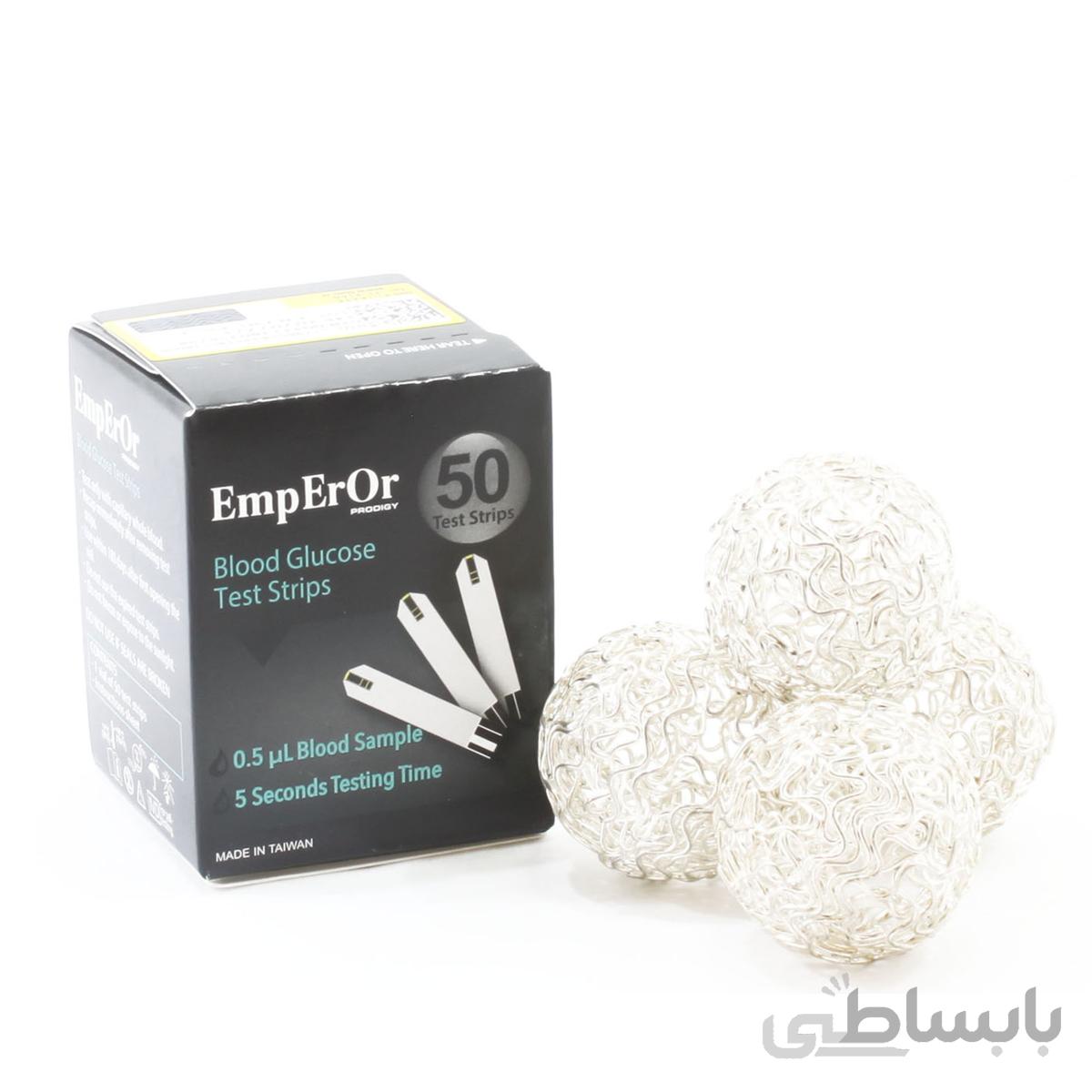 نوار قند خون امپرور 50 عددی ا EMPEROR TEST STRIP