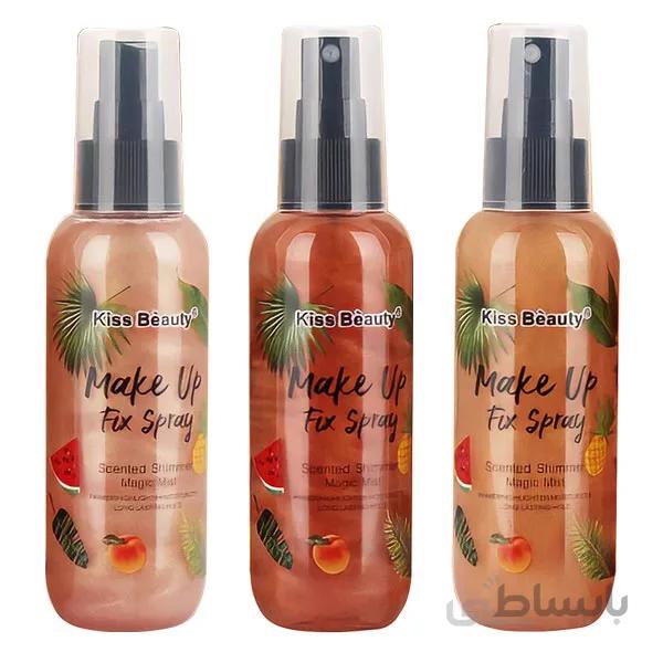اسپری زیرساز، فیکس و درخشان کننده پوست کیس بیوتی (Kiss Beauty Makeup Fix Spray)