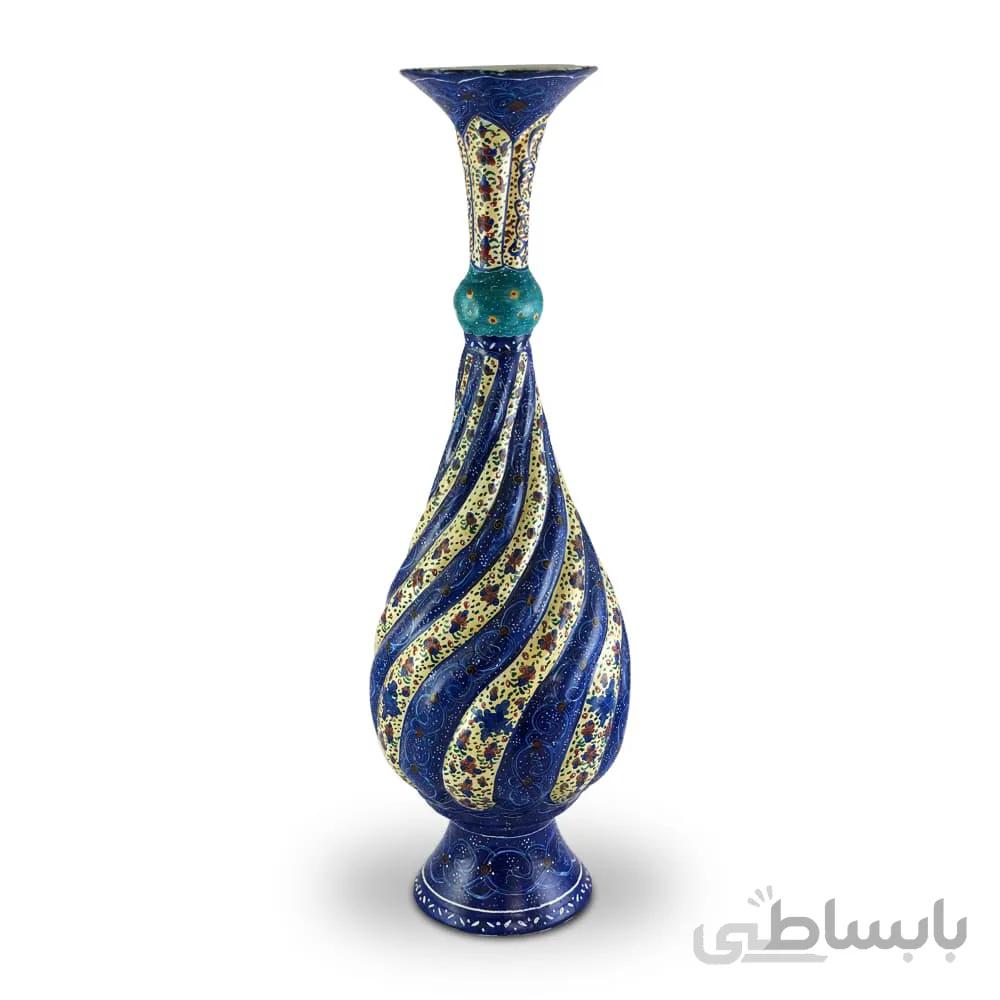 گلدان میناکاری 30 سانت مدل موشکی