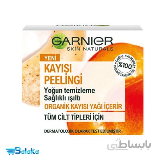 اسکراب پوست طبیعی زردآلو گارنیه حجم 50 میل ا Naturals Apricot Skin Scrub Garnier
