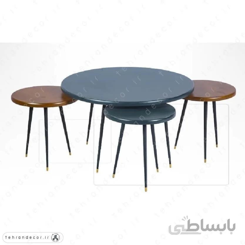 ست میز جلومبلی عسلی هانا