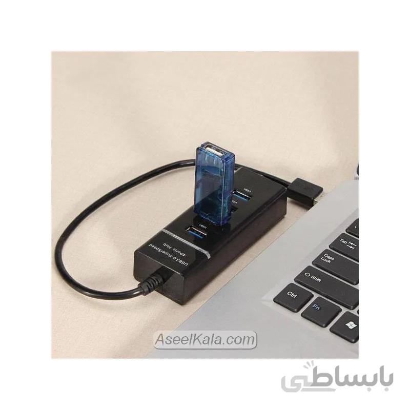 هاب 4 پورت USB 3.0 مدل RH303