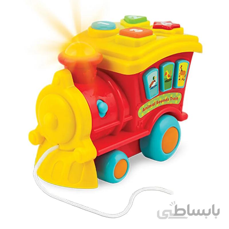 قطار کشیدنی موزیکال قرمز وین فان winfun