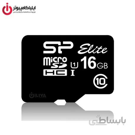 مموری کارت Micro SD کلاس U1 10 برند سیلیکون پاور مدل SP016GBSTHBU1V10 ظرفیت 16 گیگابایت