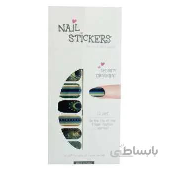 استیکر طراحی ناخن مدل 411