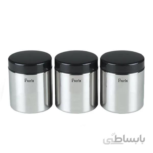 ست جای ادویه 3 پارچه پرارین مدل 5025