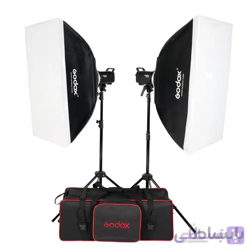 کیت فلاش استودیویی Godox مدل MS200-F
