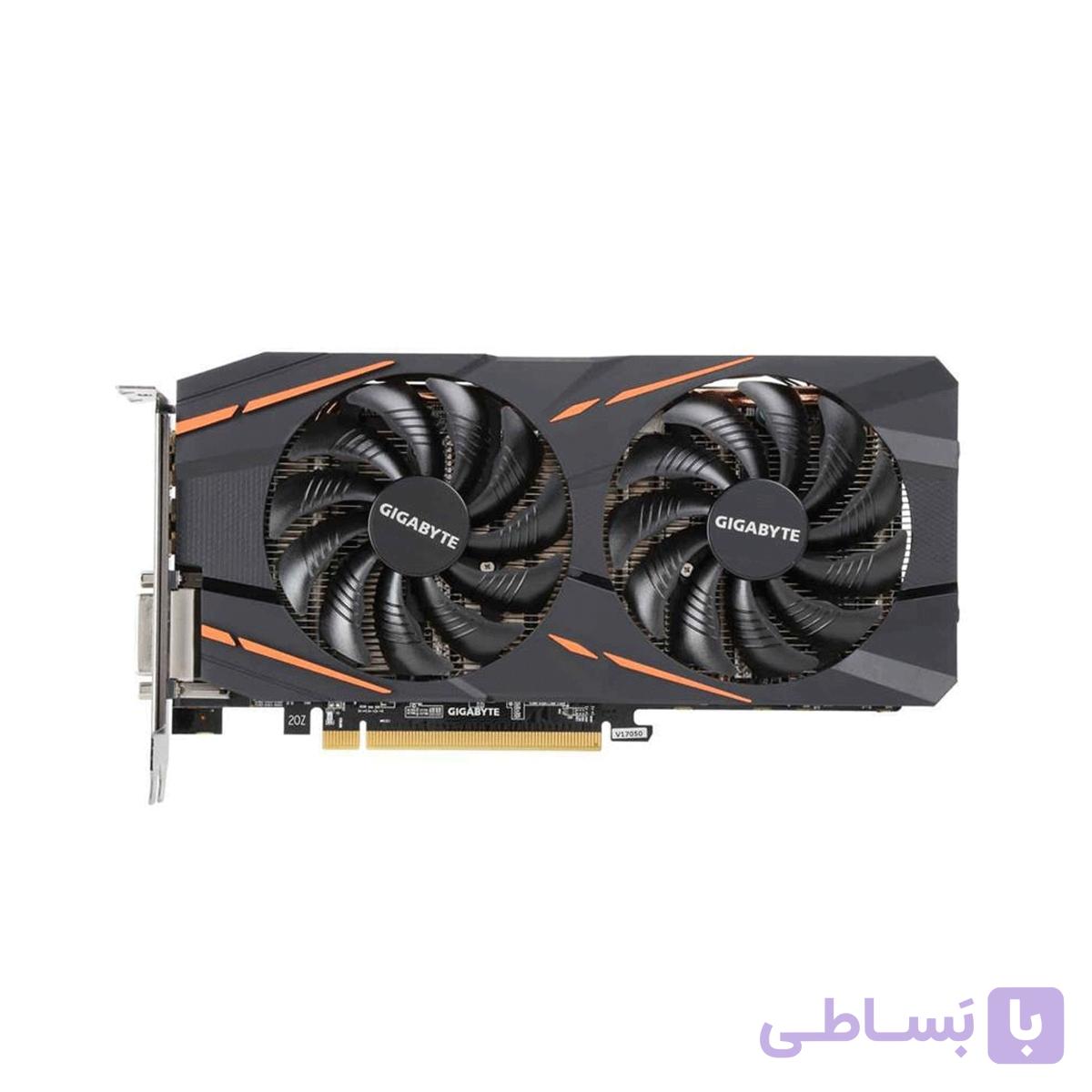 کارت گرافیک گیگابایت GIGABYTE-RADEON-RX580-GAMING-8GB