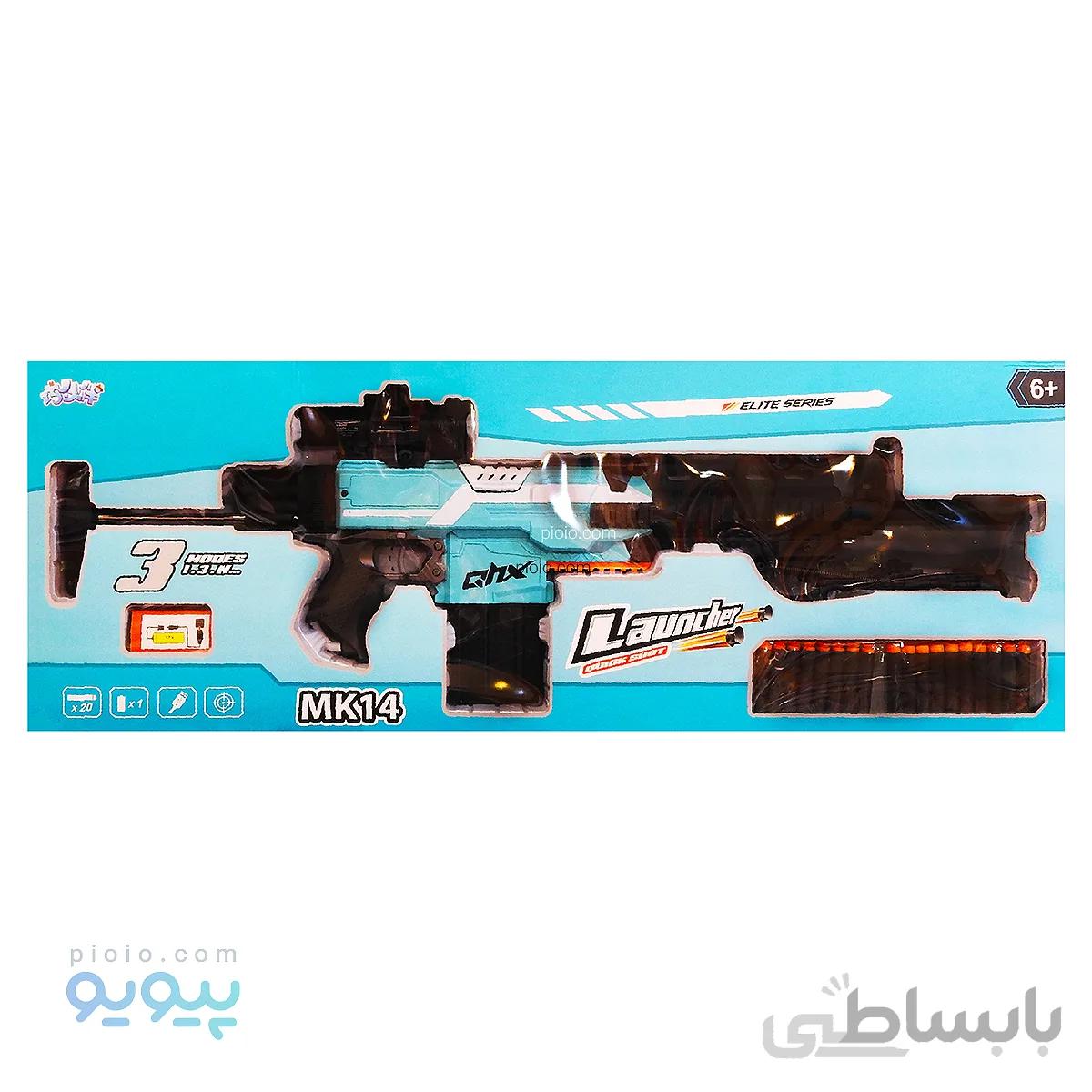 تفنگ بادی اسباب بازی مدل mk14