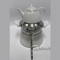 کتری و قوری شيردار طرح هرمي مدلK7102_ام جي اس