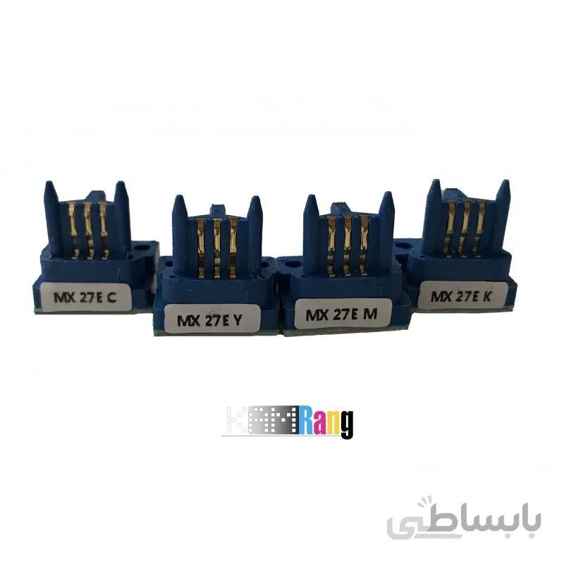 چیپ کارتریج کپی شارپ MX-2700 سری 4 رنگ
