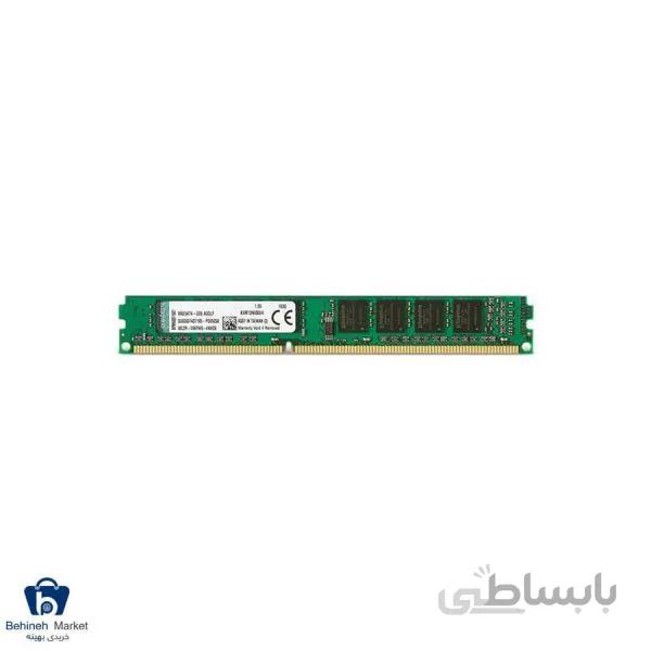 مشخصات، قیمت و خرید رم دسکتاپ تک کاناله کینگستون مدل PC3-10600 CL9 DDR3 1333MHz 4GB