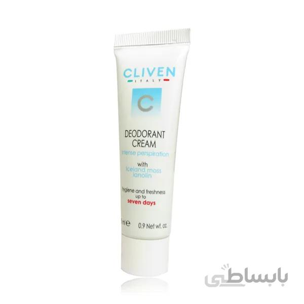 کرم دئودورانت کلیون مدل Seven Days حجم ۲۵ میلی لیتر ا Cliven Deodorant Cream Seven Days