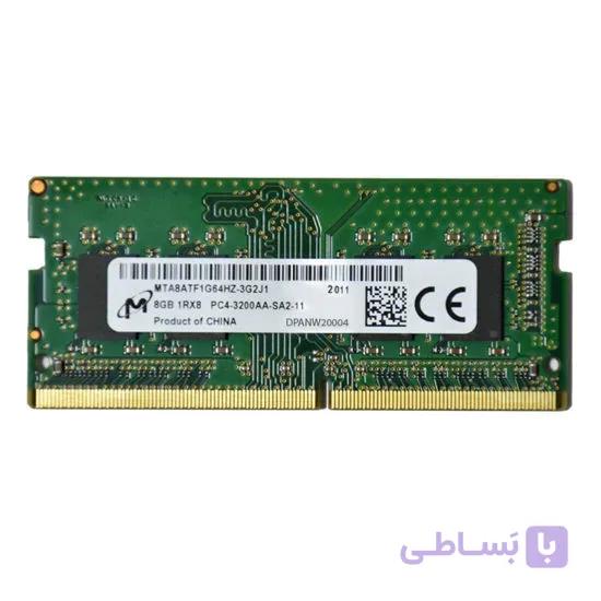 رم لپ تاپ میکرون مدل MICRON DDR4 3200 MHz ظرفیت 8 گیگابایت