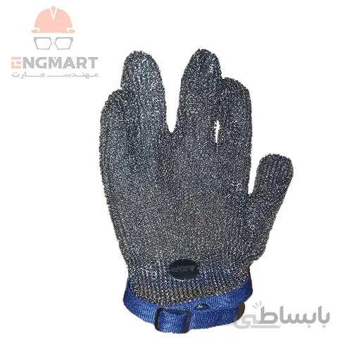 دستکش ایمنی قصابی زنجیری دلتا
