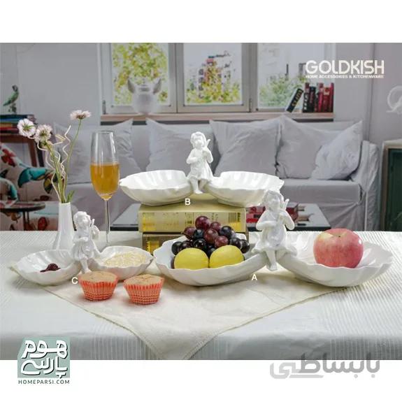 اردوخوری دو خانه گلدکیش طرح آنجلعکس کد Cبرند گلدکیش