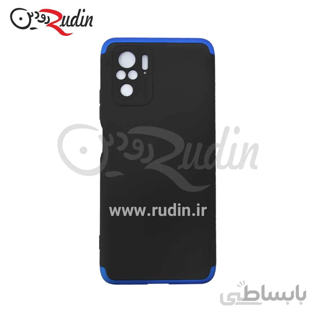 کاور ۳۶۰ درجه مدل GKK مناسب شیائومی Note 10 4G/Note 10s مشکی دور آبی