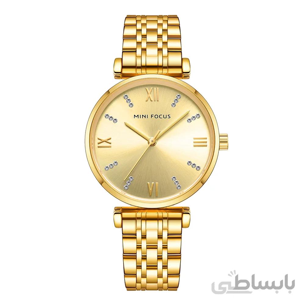 ساعت مچی زنانه مینی فوکوسmini focus MF0335LM-02 ا ساعت مچی زنانه مینی فوکوسmini focus MF0335LM-02