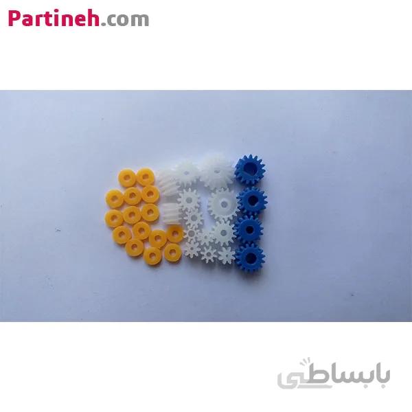 بسته ۲۶ تایی انواع چرخ دنده سر موتور