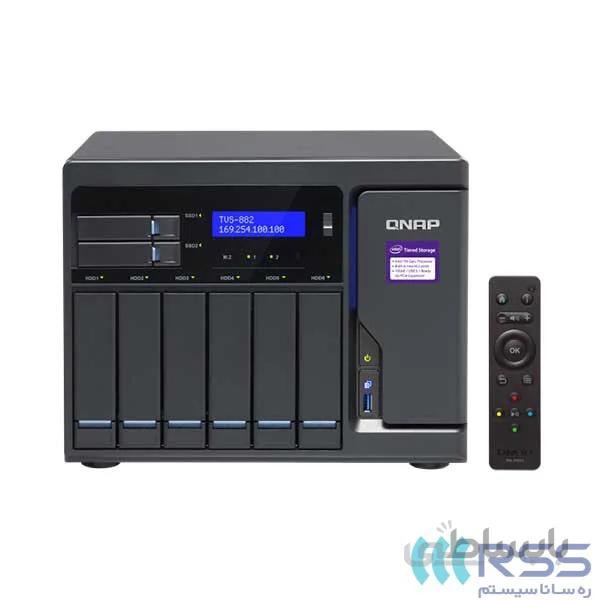 ذخیرهساز تحت شبکه کیونپ مدل TVS-882-i3-8G