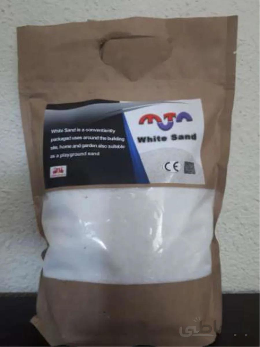 شن سفید آکواریوم موتا ا White sand aquarium