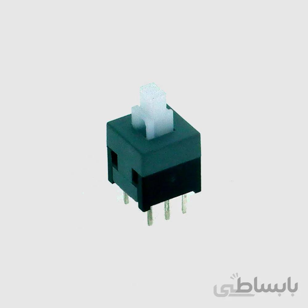 کلید تغذیه فشاری ۲ حالته ۶ پایه