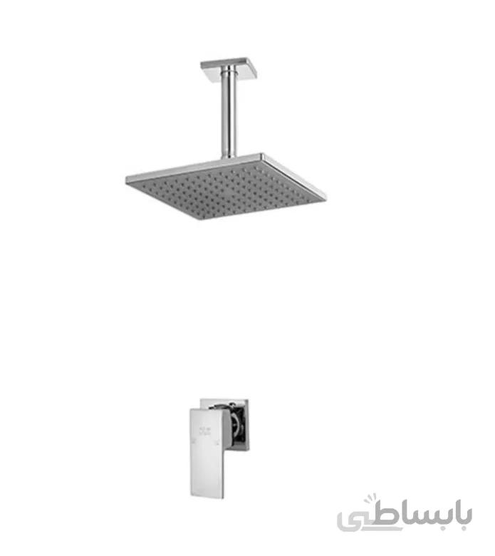 ملزومات شیر حمام توکار کلار مدل فلت لاکچری تیپ 1