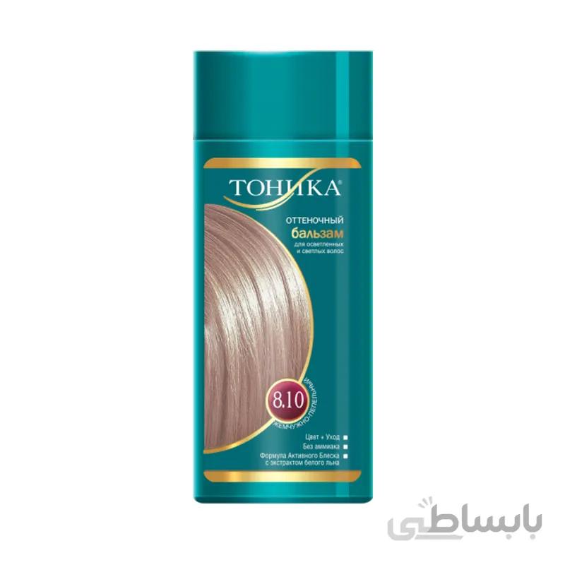 شامپو رنگ تونیکا شماره 8.10 حجم 150 میلی لیتر